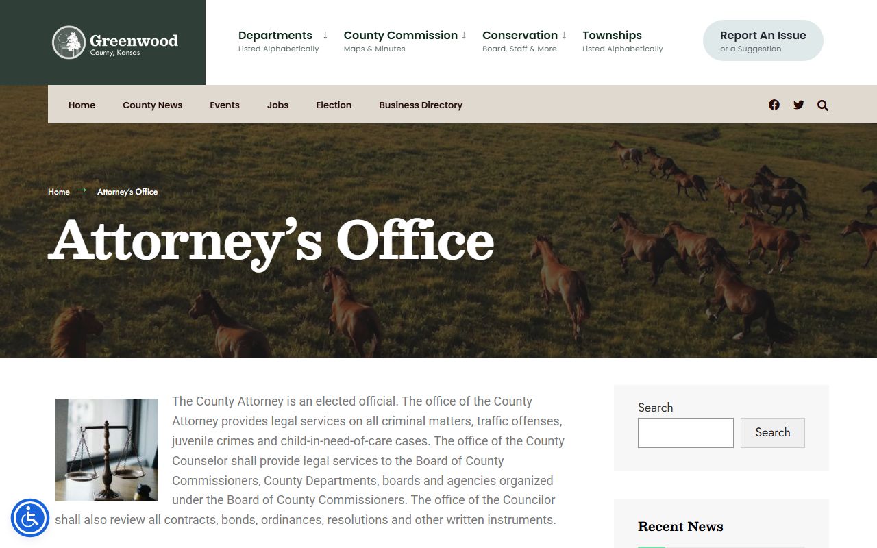 Greenwood County criminal court records county attorney source